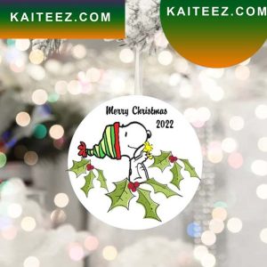 Merry Christmas 2022  Christmas Ornament Snoopy Christmas Decorations