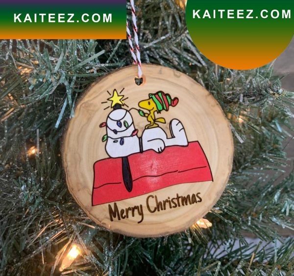 Merry Christmas 2022 Snoopy And Woodstock Snoopy Christmas Decorations