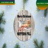 Merry Liftmas Body Builder 2022 No Lift No Gift Christmas Ornament