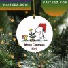 Merry Christmas Snoopy And Woodstock Ornament Snoopy Christmas Decorations