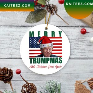 Merry Trump 2024 Christmas Ornament
