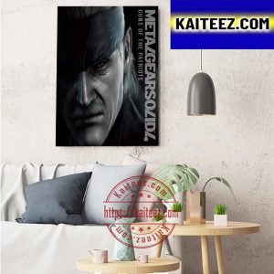 Metal Gear Solid 4 Guns Of The Patriots Art Decor Poster Canvas