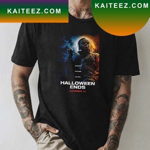 Micheal Myers Halloween Ends Witness The End Of Evil Horror Movie Fan Gifts T-Shirt