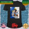 Mickey mouse Donald and Goofy Miami Dolphins football T-shirt
