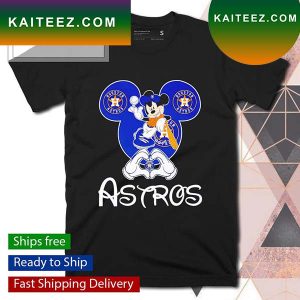 Mickey Mouse Astros love T-shirt