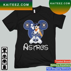 Mickey Mouse I Love Houston Astros 2022 T-Shirt