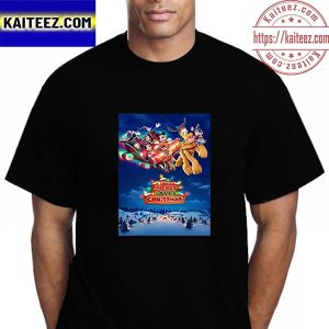 Mickey Saves Christmas Of Disney Vintage T-Shirt