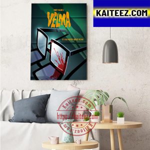 Mindy Kaling Is Velma Its The Mystery Before The Ing Art Decor Poster Canvas