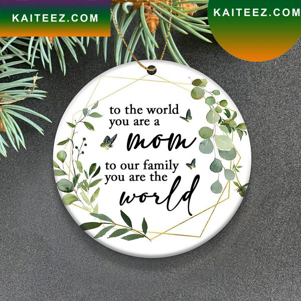 Mom Christmas Ornament