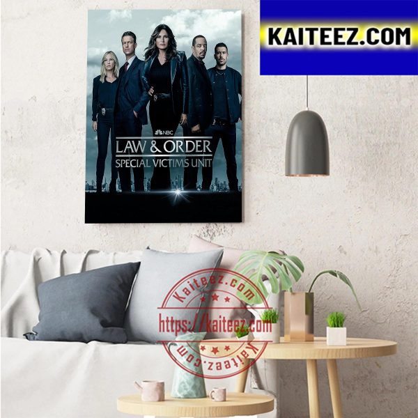 NBC Law And Order Special Victims Unit Art Decor Poster Canvas