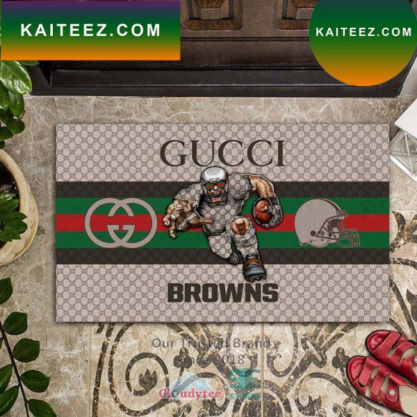 NFL Cleveland Browns Gucci Doormat