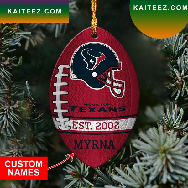 NFL Houston Texans Christmas Ornament