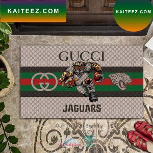 NFL Jacksonville Jaguars Gucci Doormat