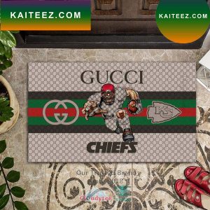 NFL Kansas City Chiefs Gucci Doormat