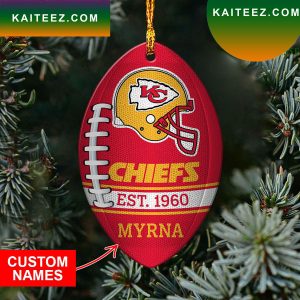 NFL Kansas City Chiefs Christmas Ornament