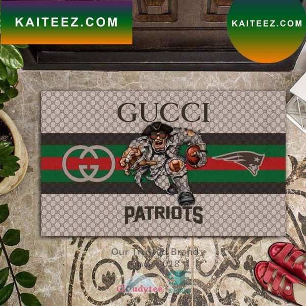 NFL New England Patriots Gucci Doormat