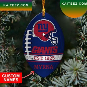 NFL New York Giants Christmas Ornament