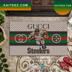 NFL Pittsburgh Steelers Gucci Doormat