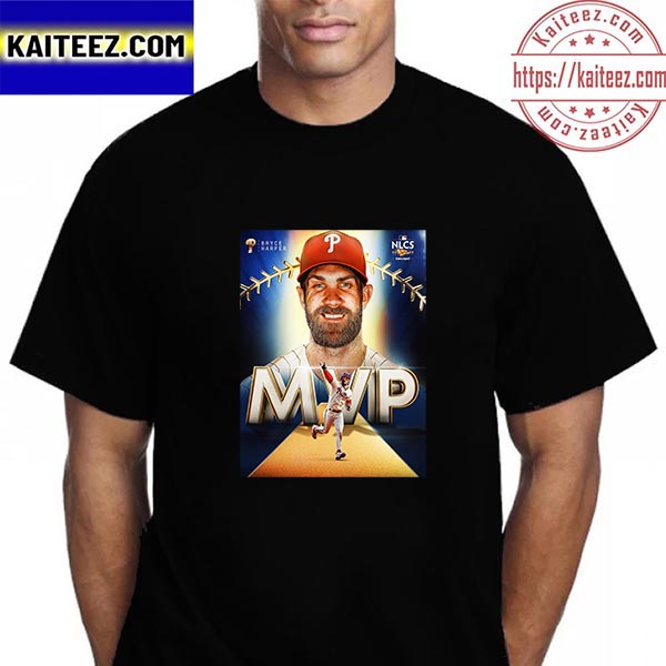 NLCS MVP 2022 Is Bryce Harper The Philadelphia Phillies In MLB Home Decor  Poster Canvas - REVER LAVIE