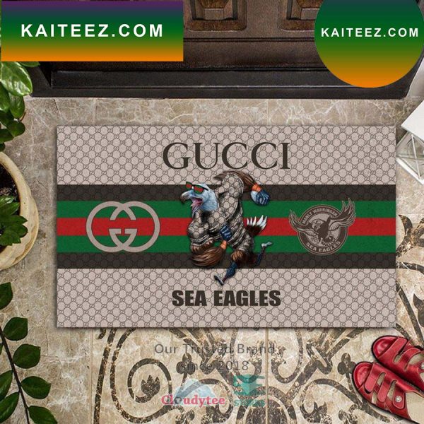 NRL Manly Warringah Sea Eagles Gucci Doormat