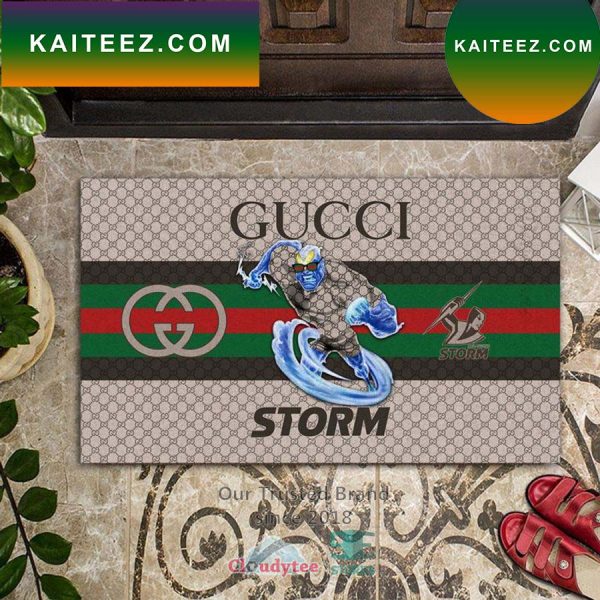 NRL Melbourne Storm Gucci Doormat