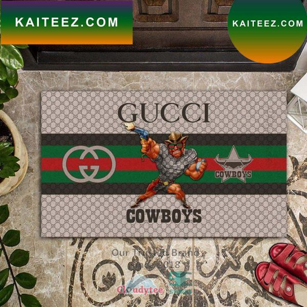 NRL North Queensland Cowboys Gucci Doormat