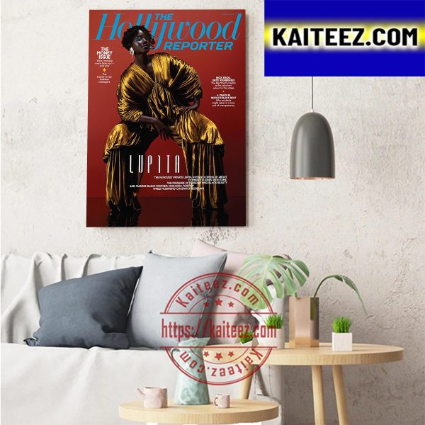Nakia In Marvel Studios Black Panther Wakanda Forever On The Hollywood Reporter Cover Art Decor Poster Canvas