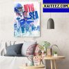 New York Giants Is First Team In NFL History Wins Better Art Decor Poster Canvas