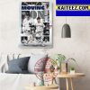 New York Yankees Are Back In The ALCS 2022 MLB Postseason Art Decor Poster Canvas