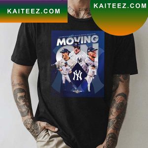 New York Yankees They Are Moving On To The ALCS MLB Fan Gifts T-Shirt