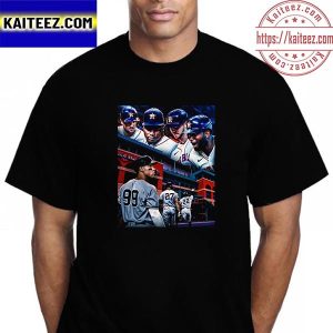 New York Yankees Vs Houston Astros Game 2 MLB ALCS 2022 Postseason Vintage T-Shirt