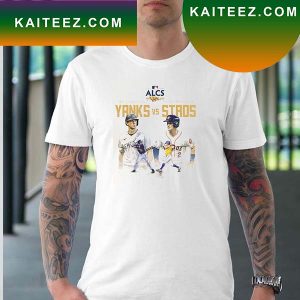 New York Yankees vs Houston Astros Tigers Are Headed To The MLB ALCS 2022 Style T-Shirt