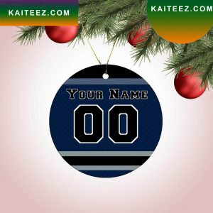 NFL Christmas Personalized Christmas Ornament