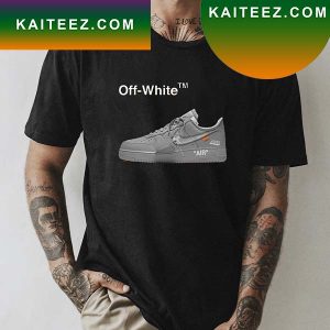 Nike Air Force 1 Low x Off-White Grey Fan Gifts T-Shirt