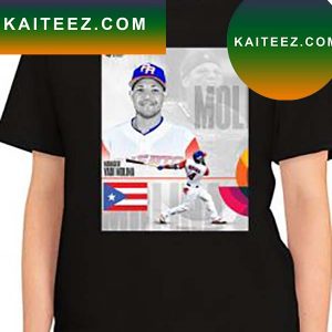 Official Manager Yadi Molina poster T-shirt