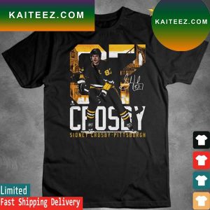 Official Sidney Crosby Pittsburgh Landmark signature T-shirt