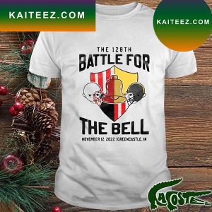 Official The 128th Battle for the bell november 12 2022 Greencastle In T-shirt