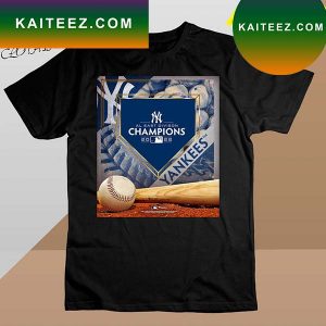 Official new York Yankees Al east division champions 2022 logo T-shirt