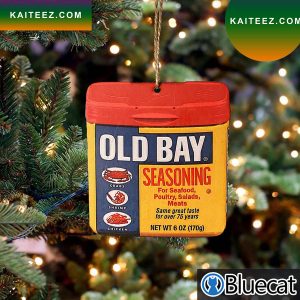 Old Bay Seasoning Christmas Ornament
