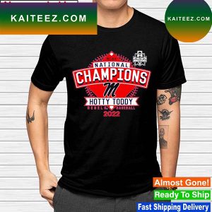 Ole Miss Rebels NCAA national champions hotty toddy 2022 T-shirt