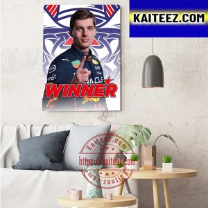 Oracle Red Bull Racing Are The 2022 Constructors World Champions With Max Verstappen Art Decor Poster Canvas