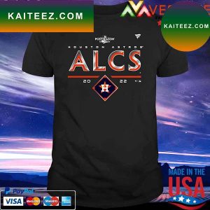 Original mLB Houston Astros 2022 ALCS postseason matchup T-shirt