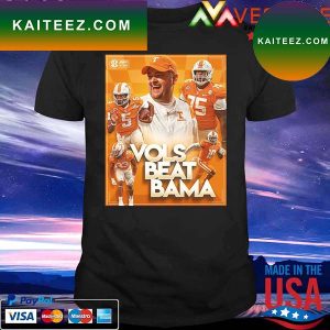 Original tennessee Beats Alabama 2022 T-Shirt