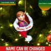 Personalized Ariel Custom Christmas Ornament