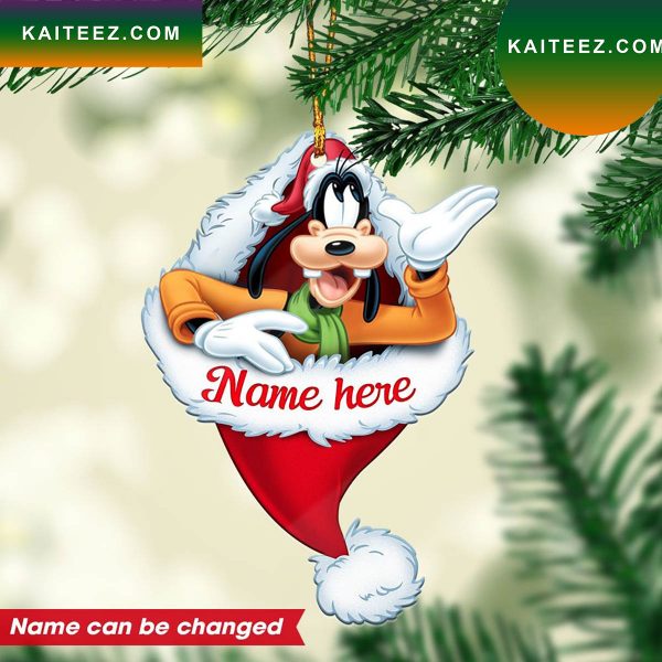 Personalized Goofy Custom Christmas Ornament