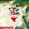 Personalized Mickey Mouse Custom Christmas Ornament