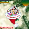 Personalized Mickey Mouse Hat Custom Christmas Ornament