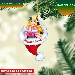 Personalized Princess Aurora Custom Christmas Ornament