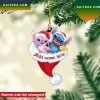 Personalized Stitch Custom Christmas Ornament