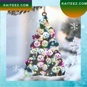 Panda Christmas Ornament Cute Panda Christmas Hanging Ornament Xmas Tree Decorations Christmas Ornament